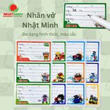  Nhãn vở 