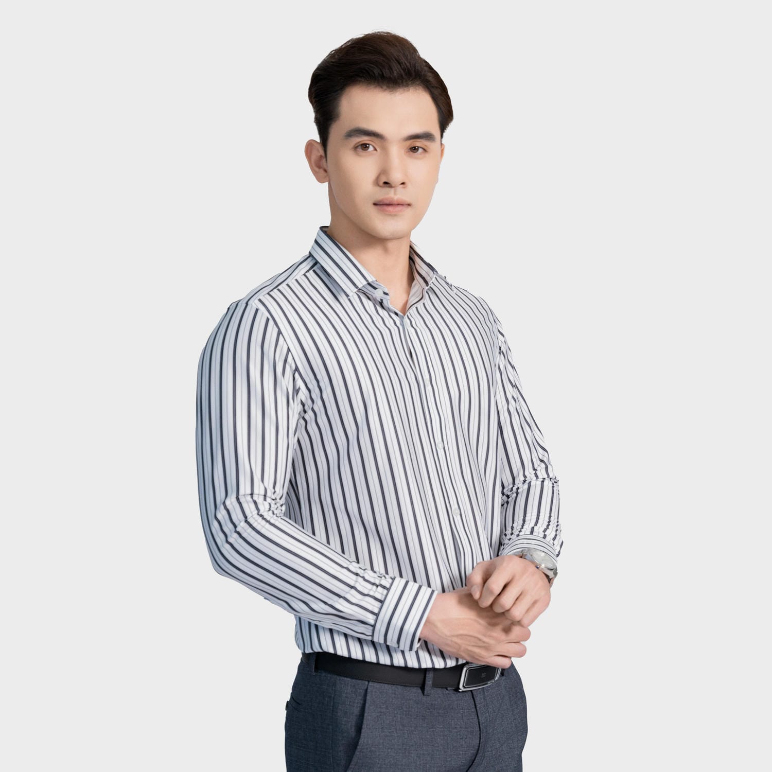 Áo Sơ Mi Nam Kẻ Sọc Insidemen ILS1650Z