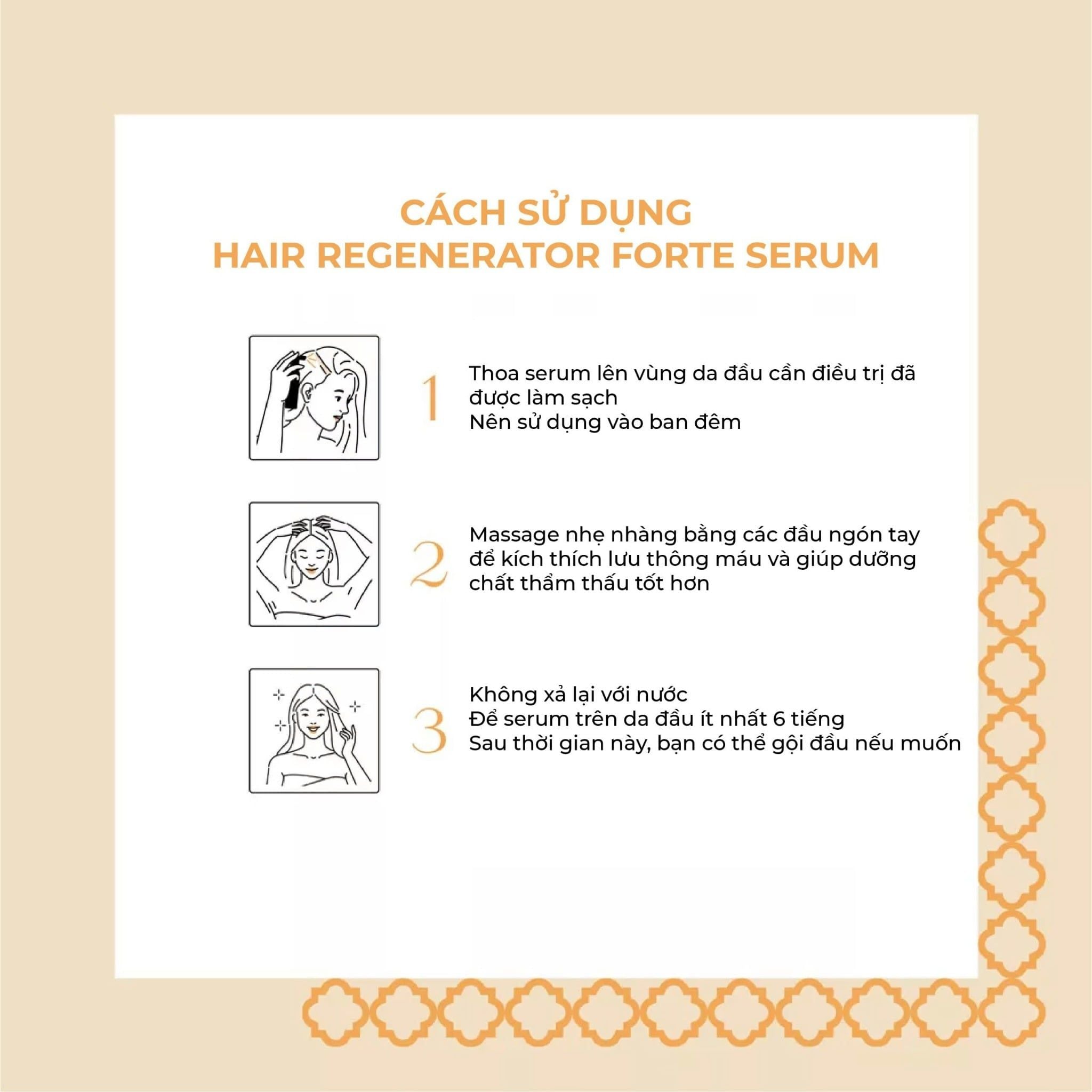  HAIR REGENERATOR FORTE SERUM - XỊT KÍCH MỌC 