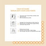  ANTI HAIR LOSS FORTE SERUM - XỊT NGƯNG RỤNG 