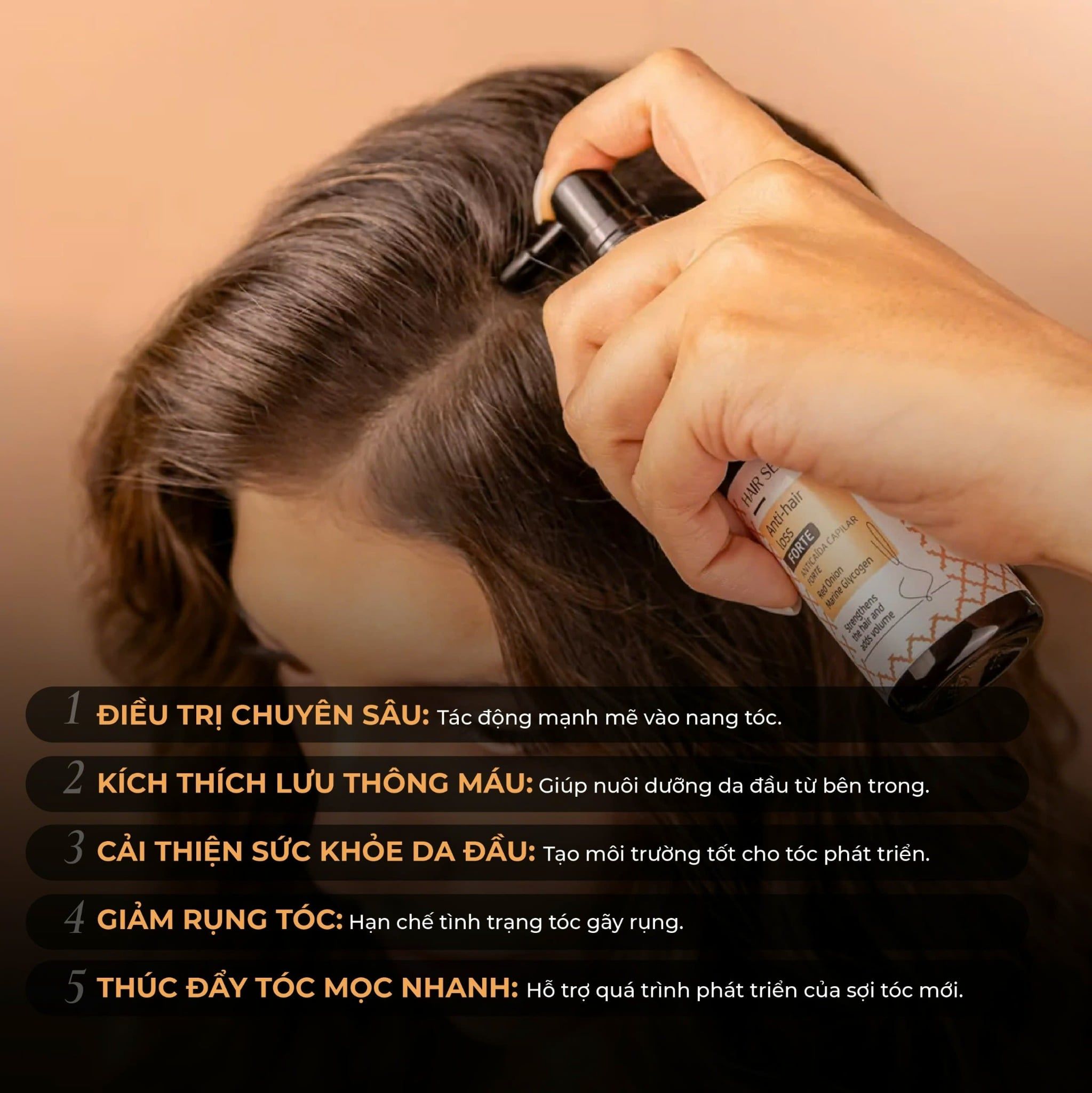 ANTI HAIR LOSS FORTE SERUM - XỊT NGƯNG RỤNG 