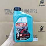  Nhớt xe số PETRONAS Sprinta Racing Es 10W-50 Fully Synthetic 1L 