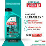  Nhớt xe số PETRONAS Sprinta F300 20W-50 Premium Engine Oil 1L 