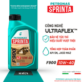  Nhớt xe số PETRONAS Sprinta F900 10W-40 SN Fully Synthetic 1L 
