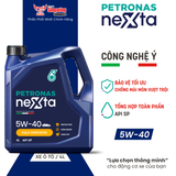  Nhớt xe ô tô PETRONAS Nexta 5W40 SP Fully Synthetic 4L 