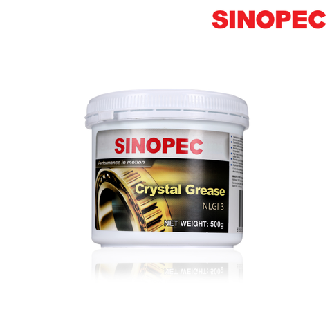  Mỡ bôi trơn Sinopec  CRYSTAL GREASE NLGL3 500g 