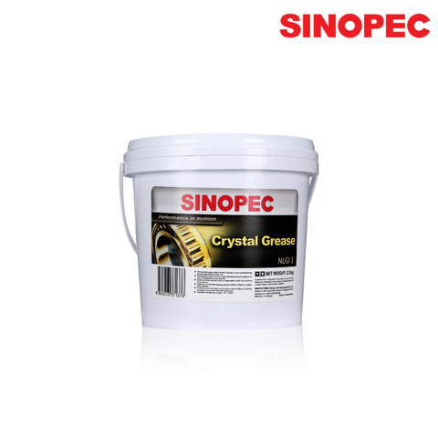  Mỡ bôi trơn Sinopec  CRYSTAL GREASE NLGL 3 2.5 kg 