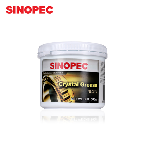 Mỡ bôi trơn Sinopec CRYSTAL GREASE NLGI3 500g