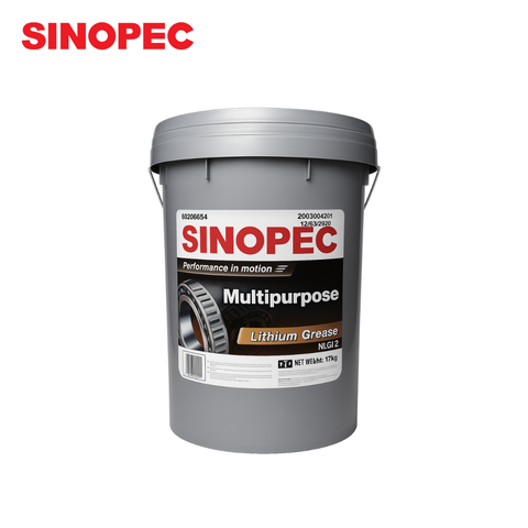 Sinopec Multipurpose Lithium Grease (Natural) NLGI 2 17kg