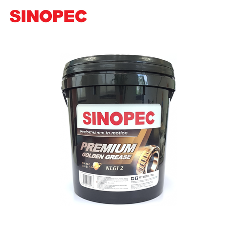 Sinopec Premium Golden Grease NLGI 2 15kg