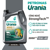  Nhớt động cơ Diesel cao cấp PETRONAS URANIA 3000 LS 15W40 5L 
