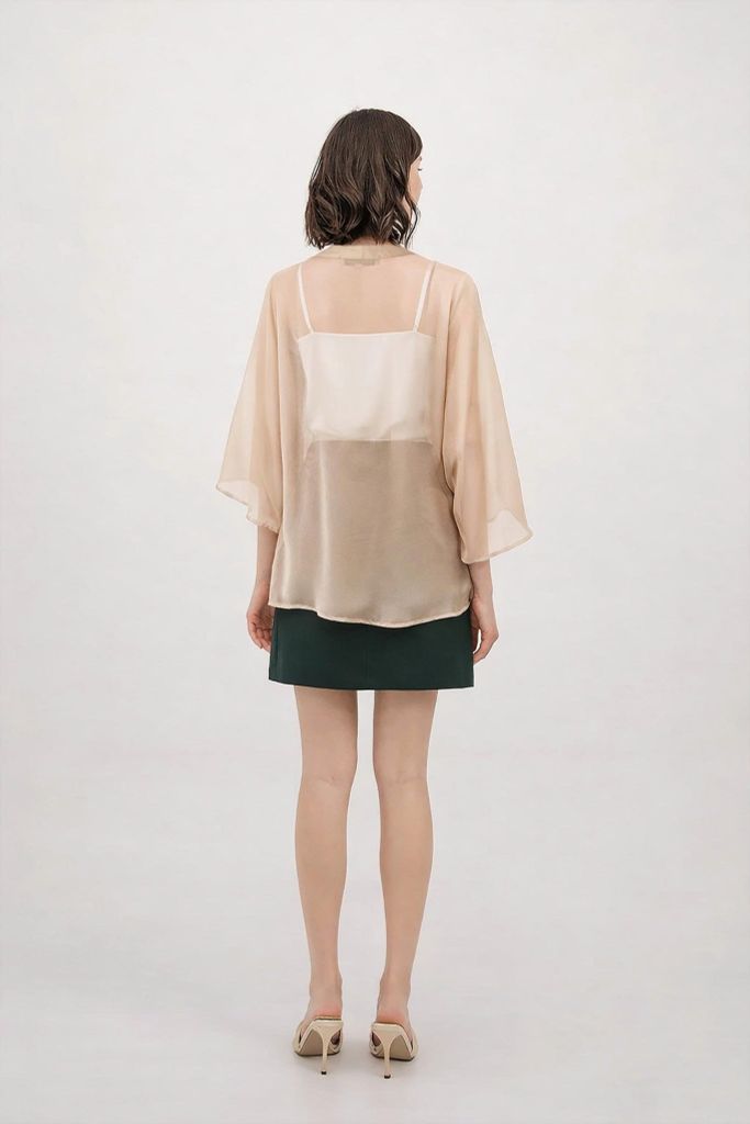 Áo Choàng Mentosa Buộc Dây 2 Màu-KMTS130925L1