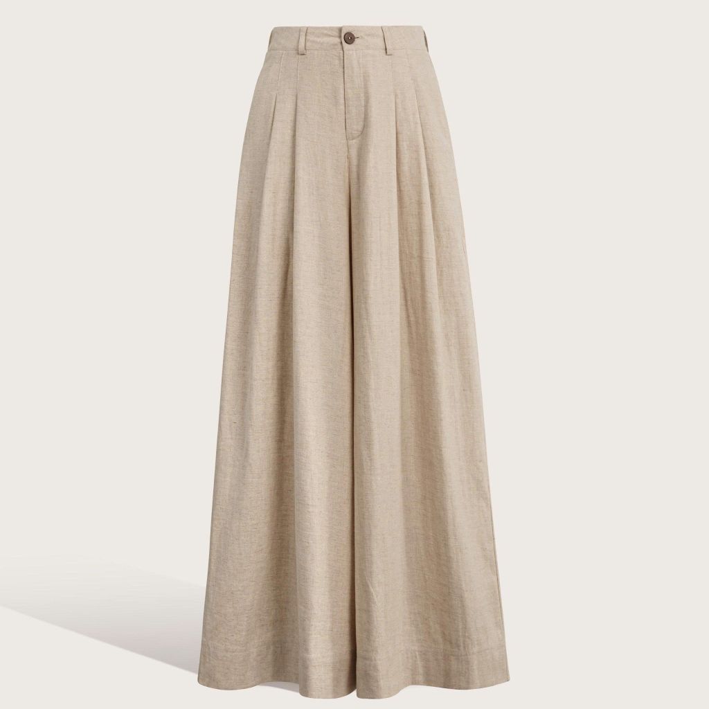 Quần Mentosa Cạp Cao Xếp Ly-QMTS120925L1