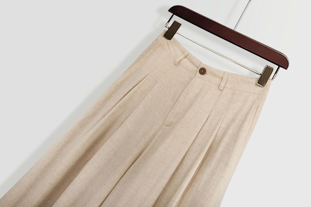 Quần Mentosa Cạp Cao Xếp Ly-QMTS120925L1