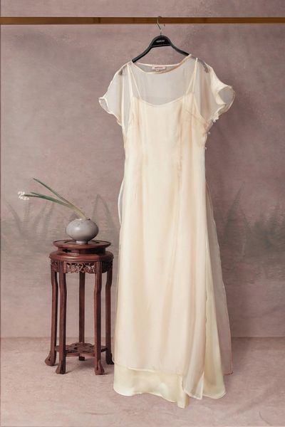  Set Áo Dài Tơ Hạ Mentosa-SMTS221025L1 