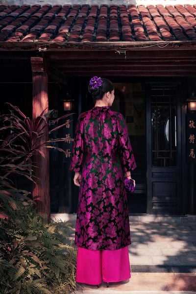  Set Áo Dài Hoa Gấm Tô Châu Mentosa 4 Màu-ADMTS200126L1 