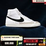 BLAZER MID 77 WHITE BLACK - CZ1055 100 - 38