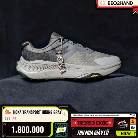 HOKA TRANSPORT HIKING GRAY - 1123153 CKBC - 40