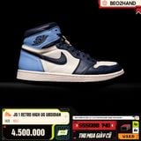 JD1 RETRO HIGH OG OBSIDIAN - 555088 140 - 45.5