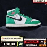 JD1 RETRO HIGH LUCKY GREEN - DB4612 300 - 38