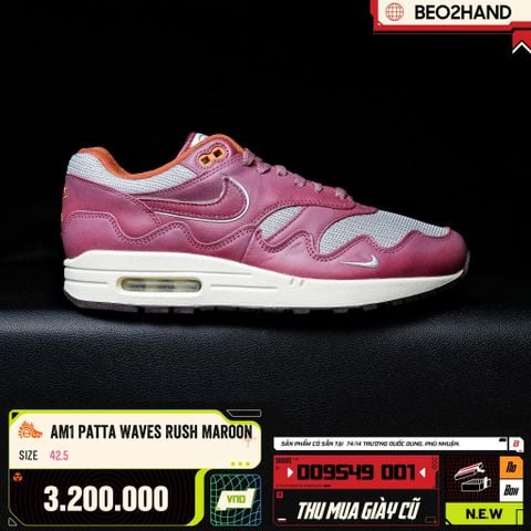 AM1 PATTA WAVES RUSH MAROON - D09549 001 - 42.5