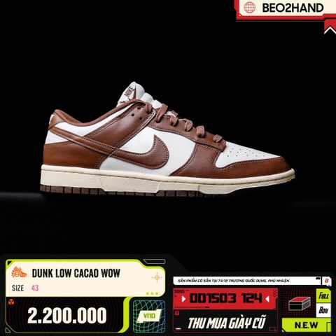 DUNK LOW CACAO WOWW - DD1503 124 - 43