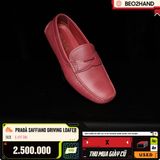 PRADA SAFFIANO DRIVING LOAFER - 5 FIT 38