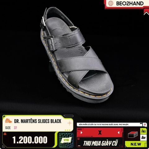 DR.MARTENS SLIDES BLACK - 37