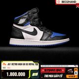 JD 1 RETRO HIGH OG GS ROYAL TOE - 575441 041 - 35.5