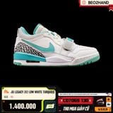 JD LEGACY 312 LOW WHITE TURQUOIS - CD7069 130 - 40