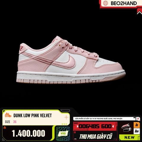 DUNK LOW PINK VELVET - DO6485 600 - 36
