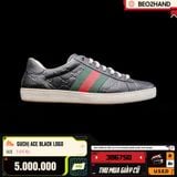 GUCCI ACE BLACK LOGO - 386750 - 41