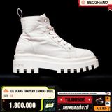 CK JEANS TRAPERY CANVAS BOOT - YW00582 - 38