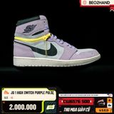 JORDAN 1 HIGH SWITCH PURPLE PULSE - CW6576 500 - 46