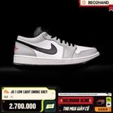 JORDAN 1 LOW LIGHT SMOKE GREY - 553558 030 - 46