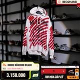 ÁO HOODIE MOSCHINO MILANO - USA 8 DÀI 68 NGANG 57