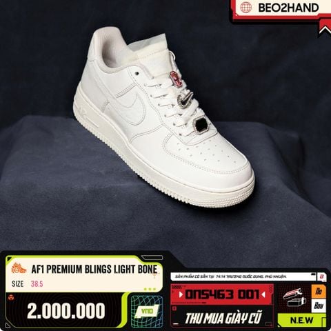 AF1 PREMIUM BLINGS LIGHT BONE - DN5463 001 - 38.5