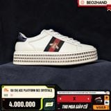 GUCCI ACE PLATFORM BEE CRYSTALS - 36