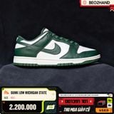 DUNK LOW MICHIGAN STATE - DD1391 101 - 44.5