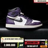 JD1 RETRO COURT PURPLE WHITE - 555088 500 - 43