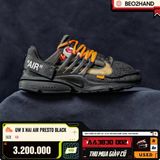 OW X NIKE AIR PRESTO BLACK - AA3830 002 - 40