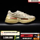 GUCCI RHYTON LEATHER LOGO - 500877 - 7 FIT 41