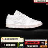 JD1 LOW QUILTED WHITE - DB6480 100 - 38.5