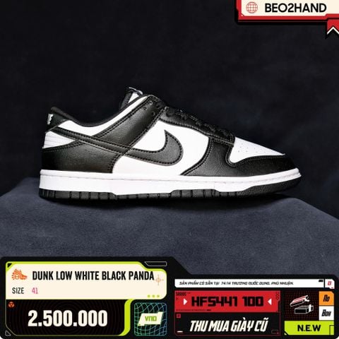 DUNK LOW WHITE BLACK PANDA - HF5441 100 - 41