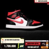JD1 MID WHITE BLACK RED - 554724 079 - 42