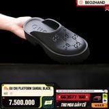 GUCCI PLATFORM SANDAL BLACK - 663577 160 - 37