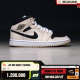 JORDAN 1 MID BARELY ORANGE - BQ6472 800 - 38