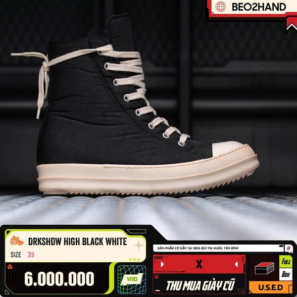 DRKSHDW HIGH BLACK WHITE - 39