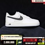 AF1 07 WHITE BLACK HYDROGEN BLUE - IQ7593 100 - 44.5