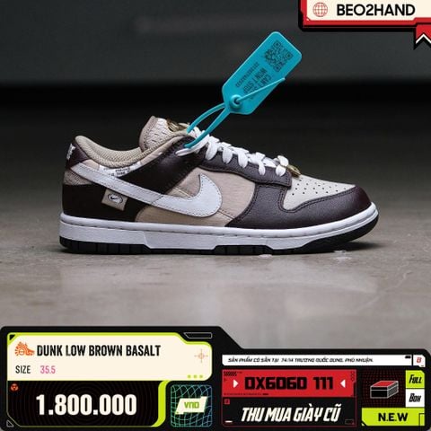 DUNK LOW BROWN BASALT - DX6060 111 - 35.5